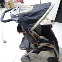 کالسکه کودک مارک چیکو  خارجی تاشو به همراه کریر