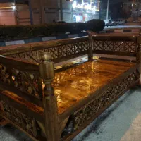 تخت سنتی تولیدی کد 67900 پلیستر|مبلمان خانگی و میز عسلی|اهواز, شهرک اکباتان|دیوار
