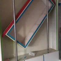 کمد ام دی اف دست دوم فروشی|کتابخانه، شلف، قفسه‌های دیواری|فردوس (خراسان), |دیوار