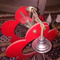 لوستر  استیل.  چراغ گازی|لوستر و چراغ آویز|نیشابور, مدرس|دیوار