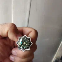 انگشتر نقره موزونایت
