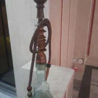 قلیون تنه چوبی