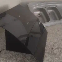 سینک رو کار عرض 60و هود لمسی توربو لاین