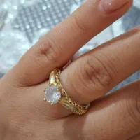 انگشترخوش نما. اجرت بالا.تک نگین