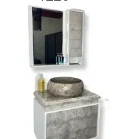 انواع روشویی کابینتی با آینه باکس|لوازم سرویس بهداشتی|آبادان, |دیوار