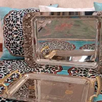 سینی استیل و ظروف سرو