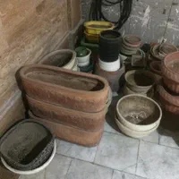 گلدان های خالی|گل و گیاه طبیعی|تهران, قنات‌کوثر|دیوار