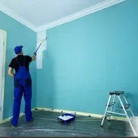 نقاشی ساختمان و نصب کاغذدیواری