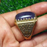 انگشتر عقیق سوسنی