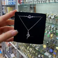 ست دستبندو گردنی ماری نقره ۹۲۵