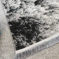 فرش پذیرایی نقرهای مشکی شیک کاشان۱/۵و۴و۶و۹و۱۲متری|فرش|تهران, بازار|دیوار