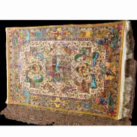 پرده فرش تمام ابریشم