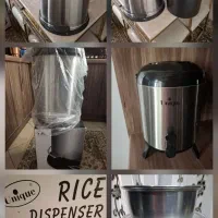 سطل زباله و سطل برنج و کلمن یونیک قابلمه روحی