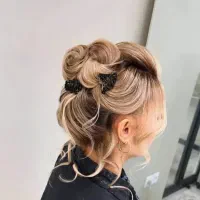 شنیون با تخفیف باورنکردنی|خدمات آرایشگری و زیبایی|ارومیه, |دیوار