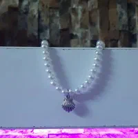 گردنبند مروارید دست‌ساز  ظریف، شیک و خاص|زیورآلات و اکسسوری|سمنان, |دیوار