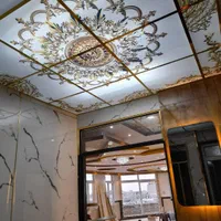 دیوارپوش آجرسقف کاذب ۶۰در۶۰کناف ماربل نصاب