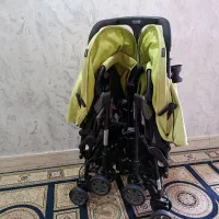 کالسکه دو قلو و صندلی  ماشین کودک وکریر|کالسکه و لوازم جانبی|شیراز, فرهنگیان|دیوار
