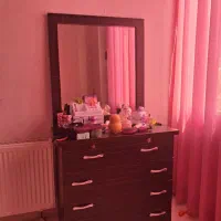 آینه دراور وکمد کتابخانه