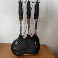 استند چاقو کفگیر ملاقه ابگیر سیلیکونی