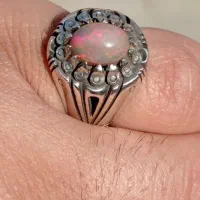 جواهر اوپال اتیوپی اصل و زیبا با رکاب راوی زنجان