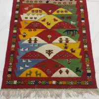 فرش دستبافت قشقایی|فرش|کوه چنار, |دیوار