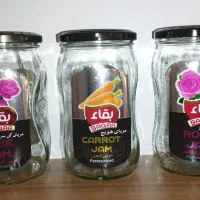 شیشه مربا و ترشی و ....
