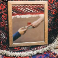 قاب فرش ، جاکلیدی ، آینه فرش