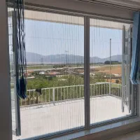 پرده توری  محافظ تراس