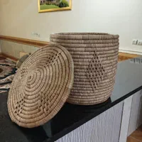 سبد حصیری|صنایع دستی و سایر لوازم تزئینی|باغ ملک, |دیوار