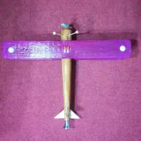 هواپیمای دکوری چوبی|اسباببازی|تهران, خزانه|دیوار