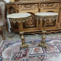 پایه میز تلفن برنج