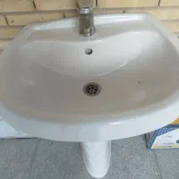 روشویی پایه دار|لوازم سرویس بهداشتی|یزد, |دیوار