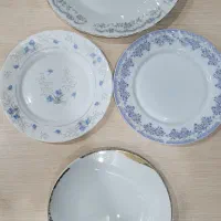 پیشدستی نعلبکی ولیوان فرانسوی شکلات خوری سوگا و..