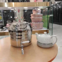 کتری استیل کف چدن دوجداره و دو دسته ، کتری قوری|قوری، کتری، قهوه‌ساز دستی|تهران, تهرانپارس شرقی|دیوار
