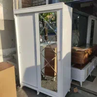 کمد ریلی عرض ۱۵۰ آینه پازل /رایگان /پخش چوب|جاکفشی، کمد، دراور|ارومیه, |دیوار