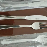 کارد و چنگال میوه خوری ناب استیل
