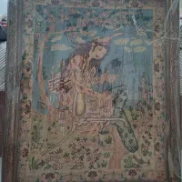 تابلو فرش دستباف لیلی