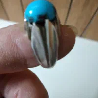 انگشتر فیروزه مصری|زیورآلات و اکسسوری|قم, شهرک مهدیه (مدرس)|دیوار