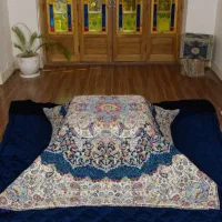 لحاف کرسی دست دوز خوشحال 3 در 3 سفارشی کامل|رختخواب، بالش، پتو|تهران, شهید رجایی|دیوار