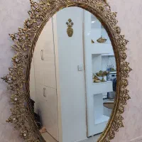 آینه و کنسول برنز اصل|بوفه، ویترین، کنسول|کرمانشاه, |دیوار