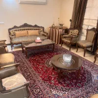 مبلمان ۱۱ نفره چوب گردو به همراه ناهار خوری