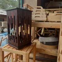 تخت باغی چوبی . جاکفشی هایگلس سینی  تمام چوب|صندلی و نیمکت|کیش, |دیوار