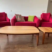 مبل راحتی ۷نفره  و میز ناهار خوری ۸نفره برند باتیس|مبلمان خانگی و میز عسلی|تهران, دریا|دیوار
