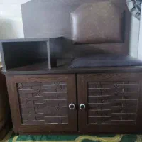 میز تلفن جادار سالم و شیک