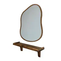 آینه دفرمه چوبی|آینه|تهران, سازمان برنامه شمالی|دیوار