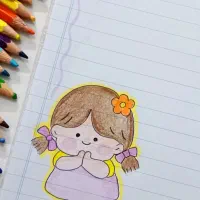 نقاشی دفتر مشق|تابلو، نقاشی، عکس|بیرجند, |دیوار