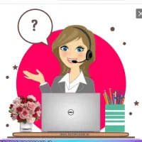 منشی دفتری خانم