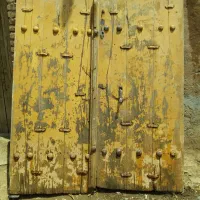 درب چوبی کلکسیونی