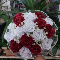 گل ربانی. دسته گل، باکس، تک شاخه|گل مصنوعی|نجف‌آباد, قلعه سفید|دیوار