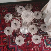 لوستر کریستال|لوستر و چراغ آویز|تبریز, |دیوار